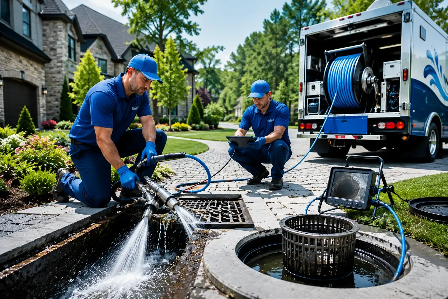 Local outdoor drain cleaning professionals in Mahomet, IL